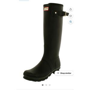 Hunter Original tall black boots
